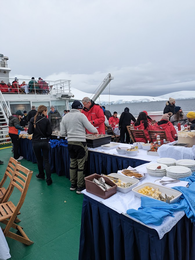 An Antarctic BBQ